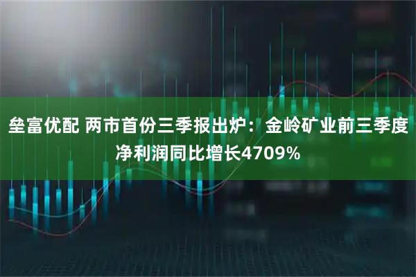 垒富优配 两市首份三季报出炉：金岭矿业前三季度净利润同比增长4709%